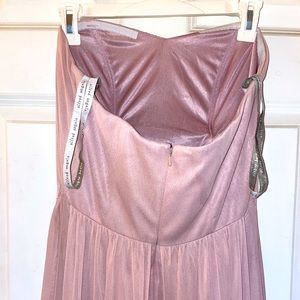 ALFRED ANGELO blush pink formal dress